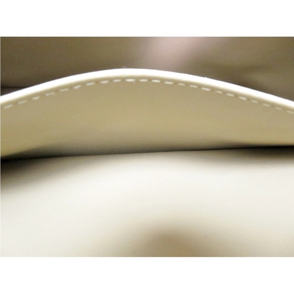 Louis Vuitton Shiny Yellow Tote with Tan Handles - Picture 9 of 12